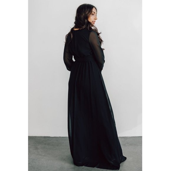 NWT Baltic Born Lydia Maxi Dress Black XL - Picture 5 of 11